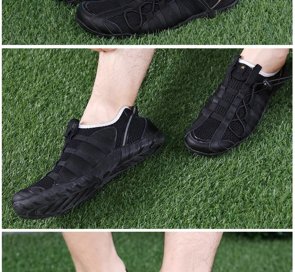 Men Lace Up Athletic Shoes